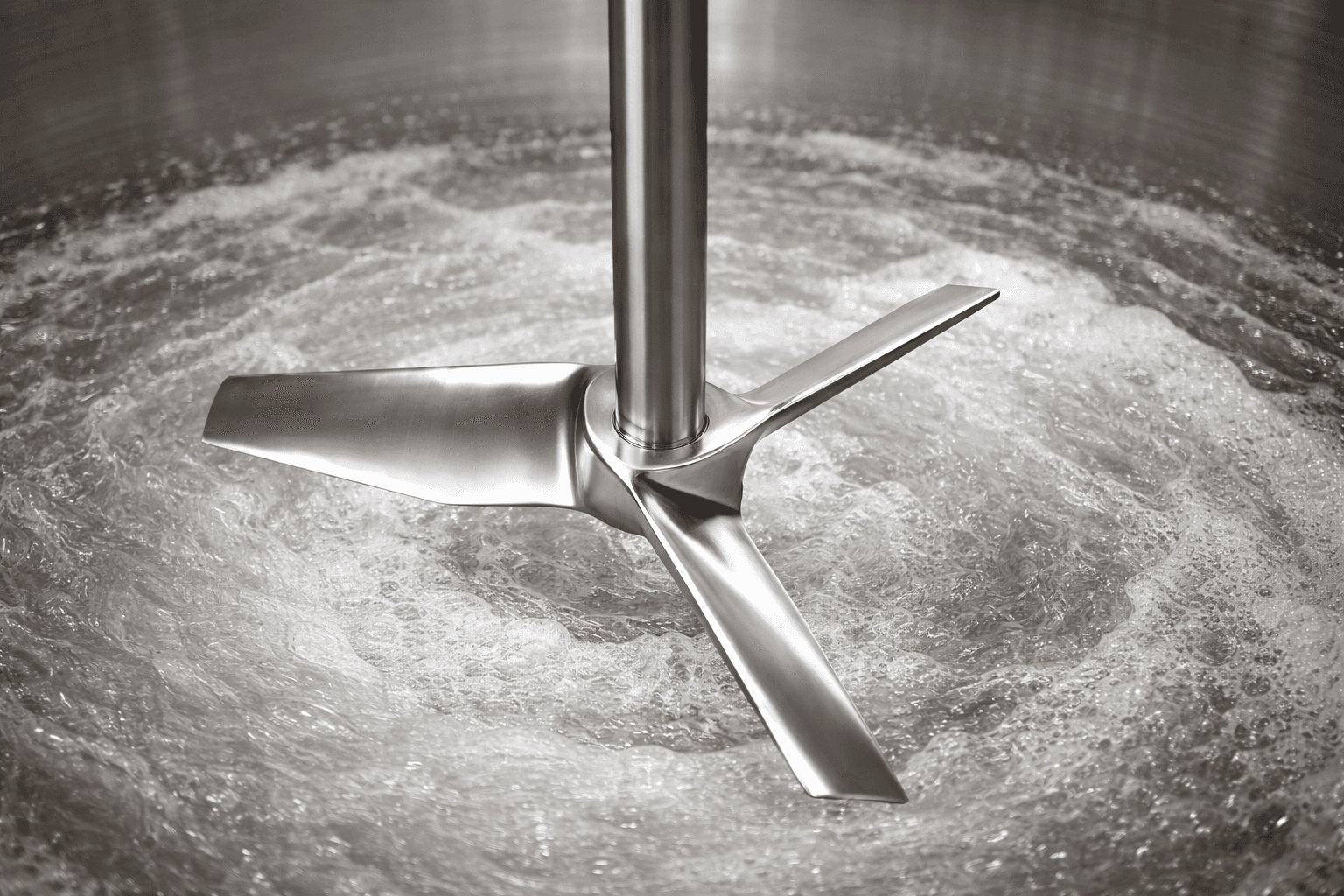 Low Solidity Hydrofoil Impellers